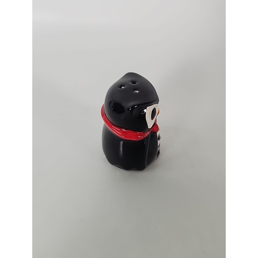 Owl Salt And Pepper Shakers Halloween Black & White Skeleton Vampire Table Decor - Picture 9 of 13